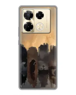 Чехол для Infinix Note 40 Pro с картинкой «Дорога к вере»