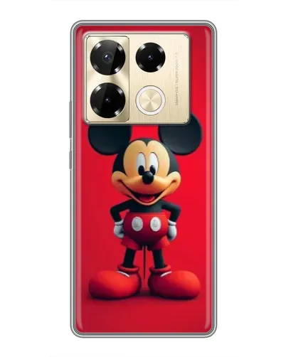 Чехол для Infinix Note 40 Pro с картинкой «Mickey в полный рост»