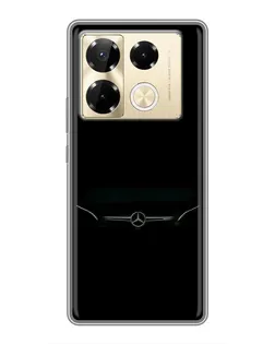 Чехол для Infinix Note 40 Pro с картинкой «Mercedes Stealth Look»