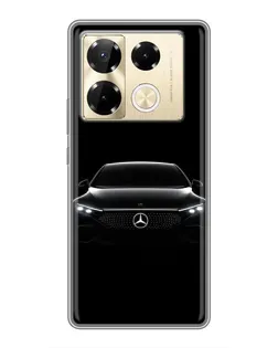 Чехол для Infinix Note 40 Pro с картинкой «Mercedes Vision — концепт»