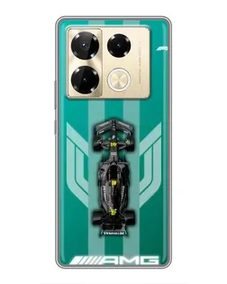 Чехол для Infinix Note 40 Pro с картинкой «Mercedes AMG Petronas»