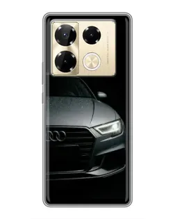 Чохол для Infinix Note 40 Pro з картинкою «Audi — деталізація кузова»