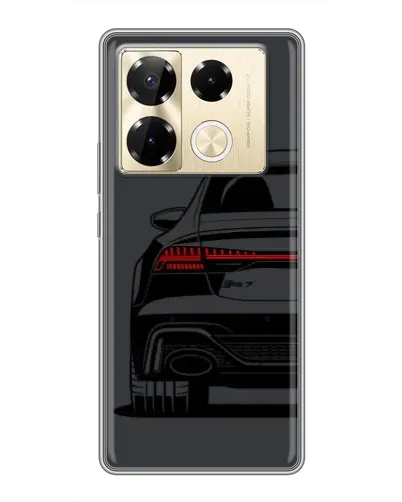 Чехол для Infinix Note 40 Pro с картинкой «Задняя часть Audi — арт»