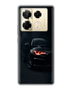 Чехол для Infinix Note 40 Pro с картинкой «Audi — хищный взгляд»
