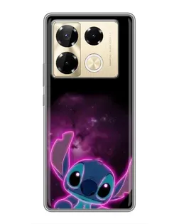 Чехол для Infinix Note 40 Pro с картинкой «Неоновый Stitch»