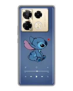 Чехол для Infinix Note 40 Pro с картинкой «Музыкальный Stitch»
