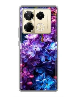 Чехол для Infinix Note 40 Pro с картинкой «Сиреневый цвет»