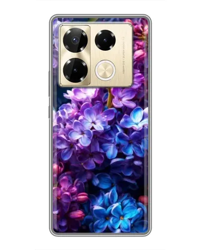 Чехол для Infinix Note 40 Pro с картинкой «Сиреневый цвет»