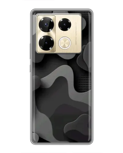 Чехол для Infinix Note 40 Pro с картинкой «Темный абстрактный камуфляж» Чехол для Infinix Note 40 Pro с картинкой «Темный абстрактный камуфляж»