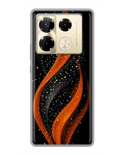 Чехол для Infinix Note 40 Pro с картинкой «Огненная звездная волна» Чехол для Infinix Note 40 Pro с картинкой «Огненная звездная волна»