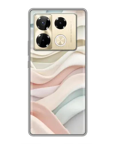 Чехол для Infinix Note 40 Pro с картинкой «Пастельные нежные волны» Чехол для Infinix Note 40 Pro с картинкой «Пастельные нежные волны»