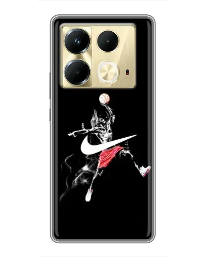 Чехол для Infinix Note 40 с картинкой «Jordan Jumpman»