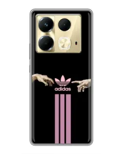 Чехол для Infinix Note 40 с картинкой «Adidas Hands»