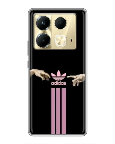 Чехол для Infinix Note 40 с картинкой «Adidas Hands»