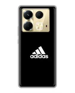 Чехол для Infinix Note 40 с картинкой «Adidas Red Style»