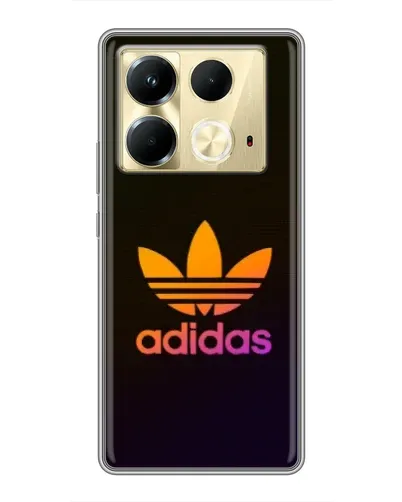 Чехол для Infinix Note 40 с картинкой «Градиент Adidas»