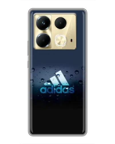 Чехол для Infinix Note 40 с картинкой «Adidas Water Drops»