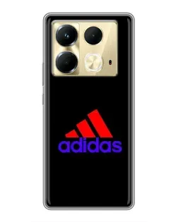Чехол для Infinix Note 40 с картинкой «Классический Adidas»