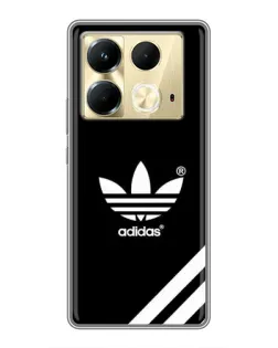 Чехол для Infinix Note 40 с картинкой «Adidas с диагональными полосами»
