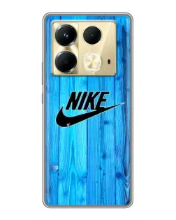 Чехол для Infinix Note 40 с картинкой «Голубое дерево Nike»