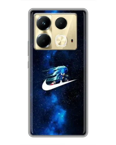 Чехол для Infinix Note 40 с картинкой «Звездный путь Nike»