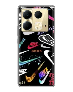 Чехол для Infinix Note 40 с картинкой «Nike — роскошь»