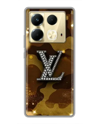 Чехол для Infinix Note 40 с картинкой «Камуфляжный Louis Vuitton»