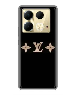 Чехол для Infinix Note 40 с картинкой «Louis Vuitton — минимализм»
