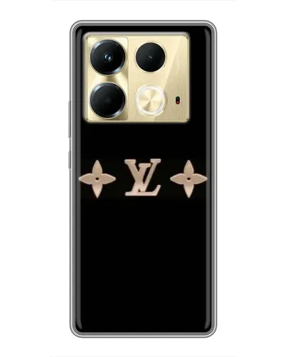 Чехол для Infinix Note 40 с картинкой «Louis Vuitton — минимализм»
