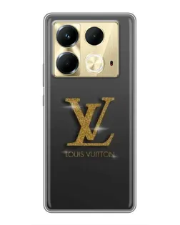 Чехол для Infinix Note 40 с картинкой «Градиент Louis Vuitton»
