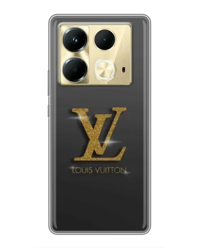 Чехол для Infinix Note 40 с картинкой «Градиент Louis Vuitton»