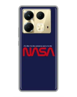 Чехол для Infinix Note 40 с картинкой «NASA — глубокий космос»