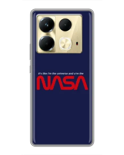 Чехол для Infinix Note 40 с картинкой «NASA — глубокий космос»