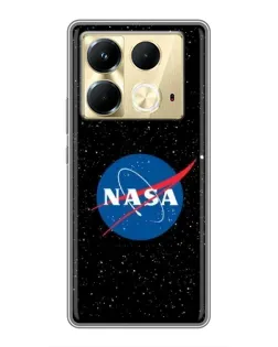 Чехол для Infinix Note 40 с картинкой «NASA — звездное небо»