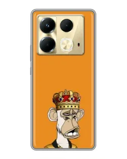 Чехол для Infinix Note 40 с картинкой «Золотая обезьяна Bored Ape» Чехол для Infinix Note 40 с картинкой «Золотая обезьяна Bored Ape»