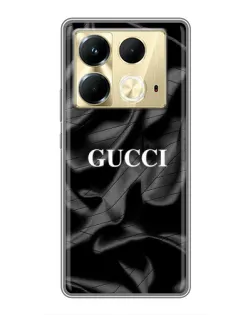 Чехол для Infinix Note 40 с картинкой «Gucci — шелковые волны» Чехол для Infinix Note 40 с картинкой «Gucci — шелковые волны»