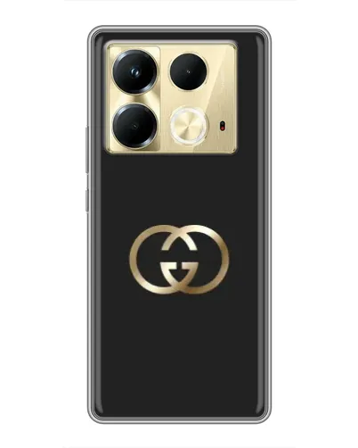Чехол для Infinix Note 40 с картинкой «Минимализм Gucci»