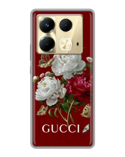 Чехол для Infinix Note 40 с картинкой «Gucci —  сад»