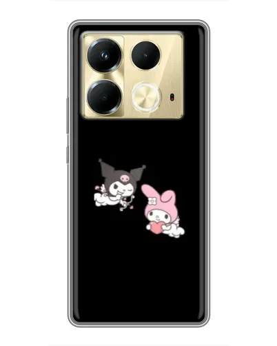 Чохол для Infinix Note 40 з картинкою «My Melody та Kuromi» Чохол для Infinix Note 40 з картинкою «My Melody та Kuromi»