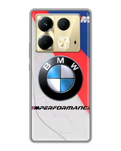Чехол для Infinix Note 40 с картинкой «BMW Performance стиль» Чехол для Infinix Note 40 с картинкой «BMW Performance стиль»