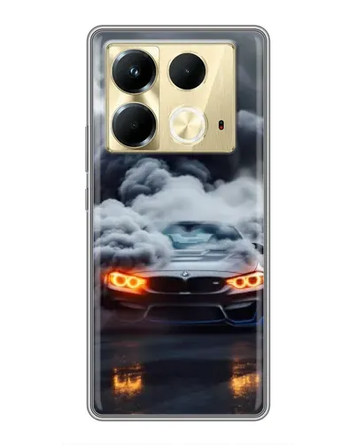 Чехол для Infinix Note 40 с картинкой «BMW в дыму» Чехол для Infinix Note 40 с картинкой «BMW в дыму»