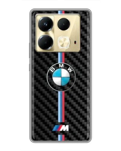 Чехол для Infinix Note 40 с картинкой «Эмблема BMW и карбон» Чехол для Infinix Note 40 с картинкой «Эмблема BMW и карбон»