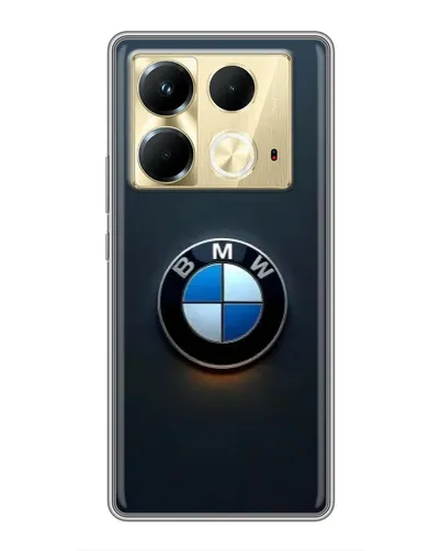 Чехол для Infinix Note 40 с картинкой «Логотип BMW — минимализм» Чехол для Infinix Note 40 с картинкой «Логотип BMW — минимализм»