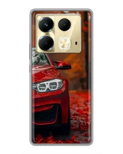 Чехол для Infinix Note 40 с картинкой «Осенняя BMW M4»
