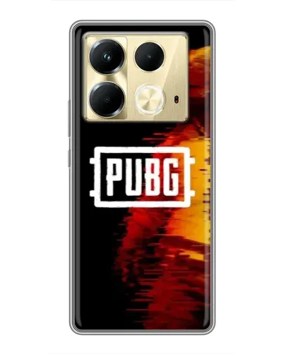Чохол для Infinix Note 40 з картинкою «Яскравий логотип PUBG»