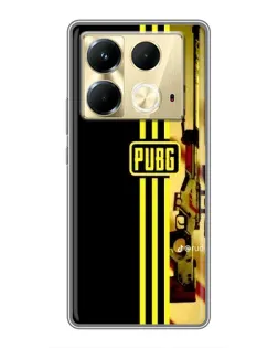 Чохол для Infinix Note 40 з картинкою «PUBG — камуфляжний шолом»