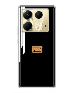 Чохол для Infinix Note 40 з картинкою «PUBG — вертикальні лінії»