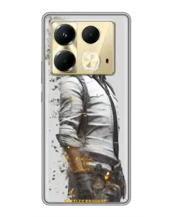 Чохол для Infinix Note 40 з картинкою «PUBG — боєць у пилу»