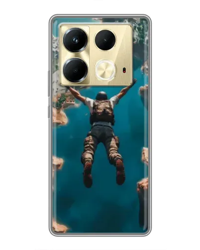 Чохол для Infinix Note 40 з картинкою «PUBG — вільне падіння»