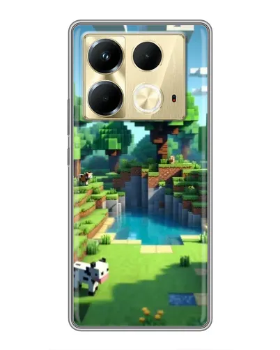 Чехол для Infinix Note 40 с картинкой «Minecraft летний день» Чехол для Infinix Note 40 с картинкой «Minecraft летний день»